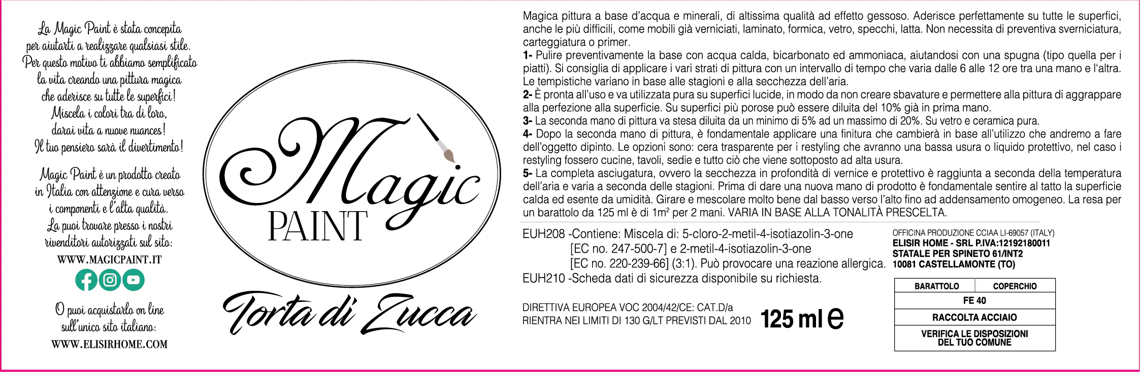 Magic Paint colore "Torta di Zucca" - Image 3