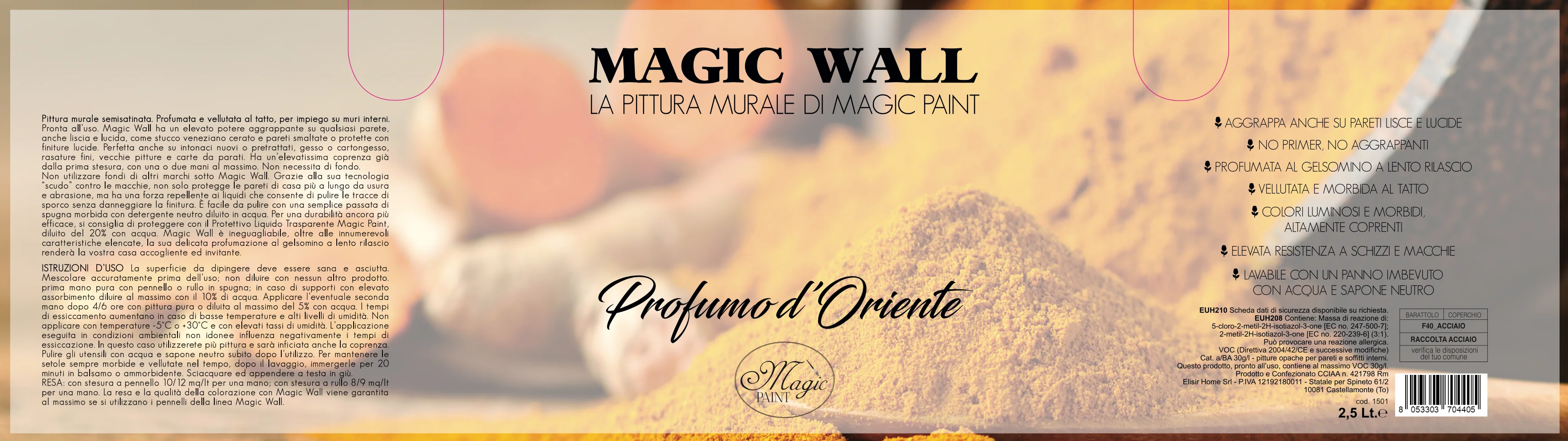 Magic Wall colore “PROFUMO D'ORIENTE” - Image 2