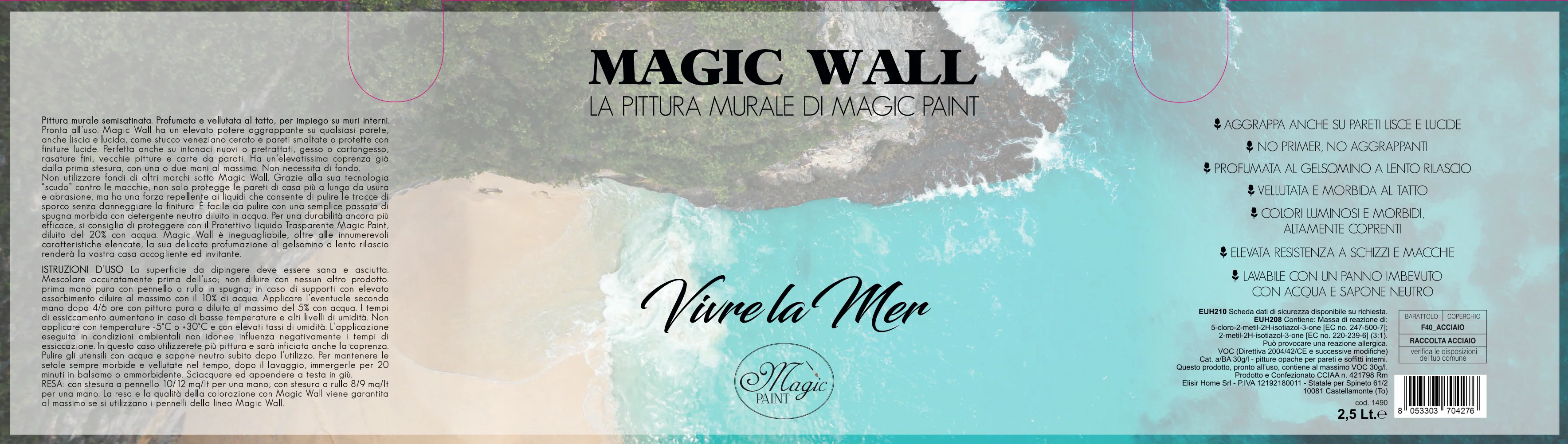Magic Wall colore “VIVRE LA MER" - Image 2