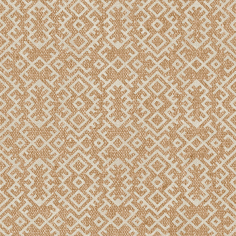 Carta da parati “Toile Géométrique Noisette” a metraggio o rotolo