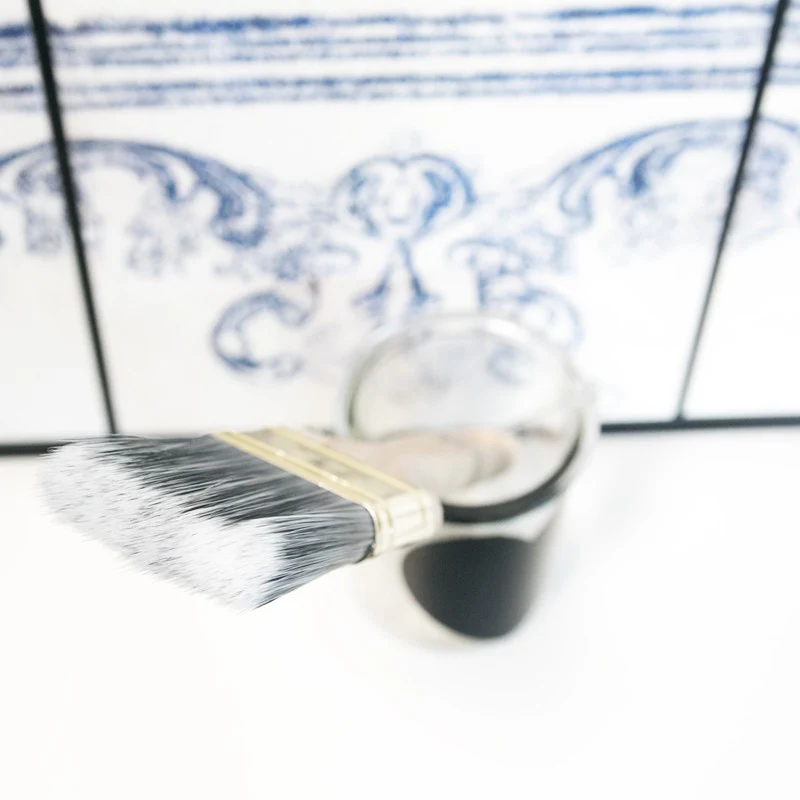 Pennello Magic Paint De Mon Small (Piatto con setole lunghe x protettivo) - Image 4