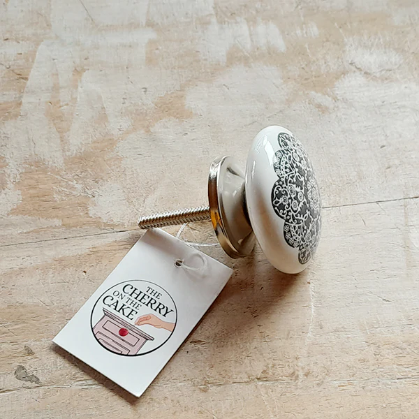 Pomello in ceramica “Centrino Grigio" - Image 3