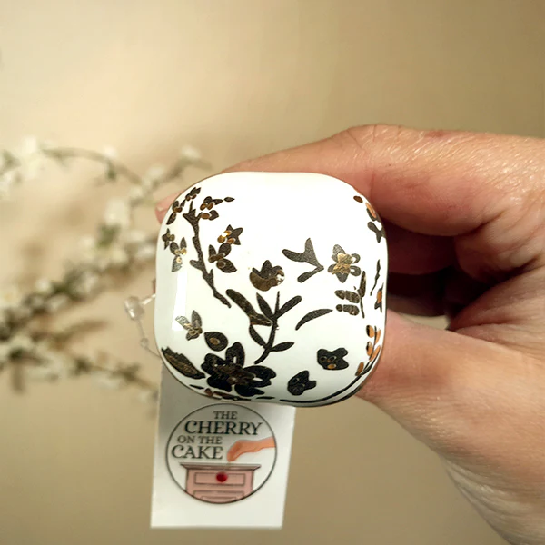 Pomello in ceramica “Fiori di Rovo" - Image 3