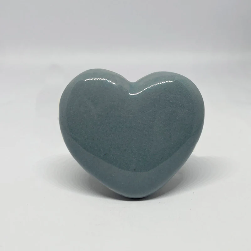 Pomello in Ceramica "Cuore Grigio"