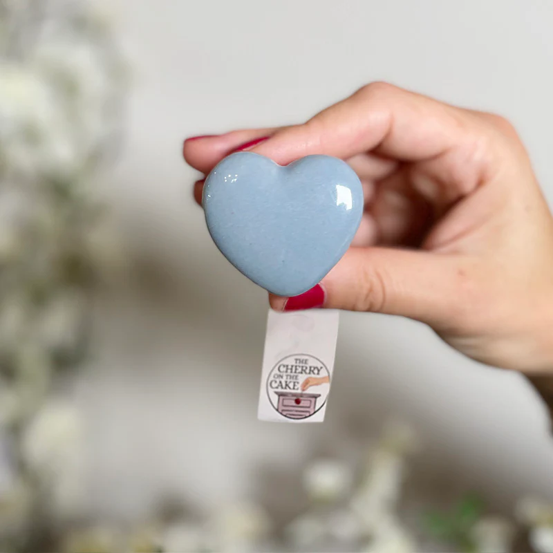 Pomello in Ceramica "Cuore Grigio" - Image 2