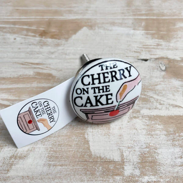 Pomello in ceramica “The Cherry on the Cake” - Image 2