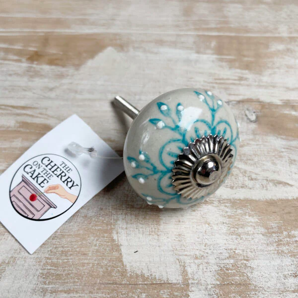Pomello in ceramica “Winter Flower" - Image 2