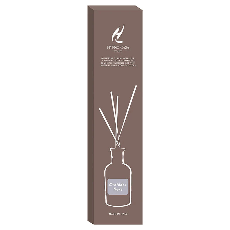 Profumatore "Orchidea Nera" Diffusore a bastoncino, Hypno Casa, 500 ml - Image 2