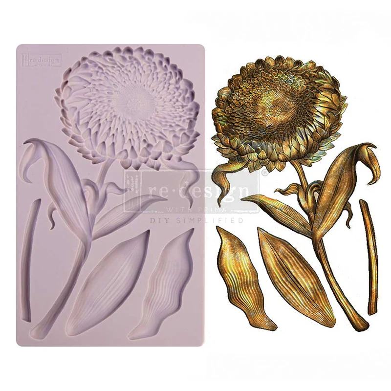 Redesign Decor Moulds "Grandeur Flora" 12,7 x 20,3 cm