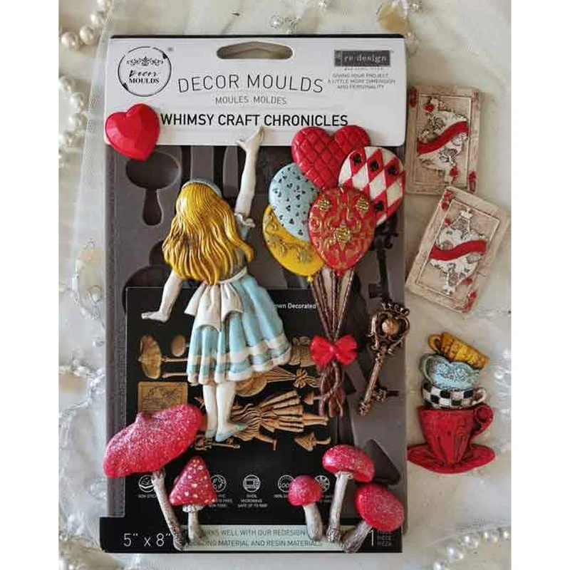 Redesign Decor Moulds "Whimsy Craft Chronicies" 12,7 × 20,3 cm - Image 2