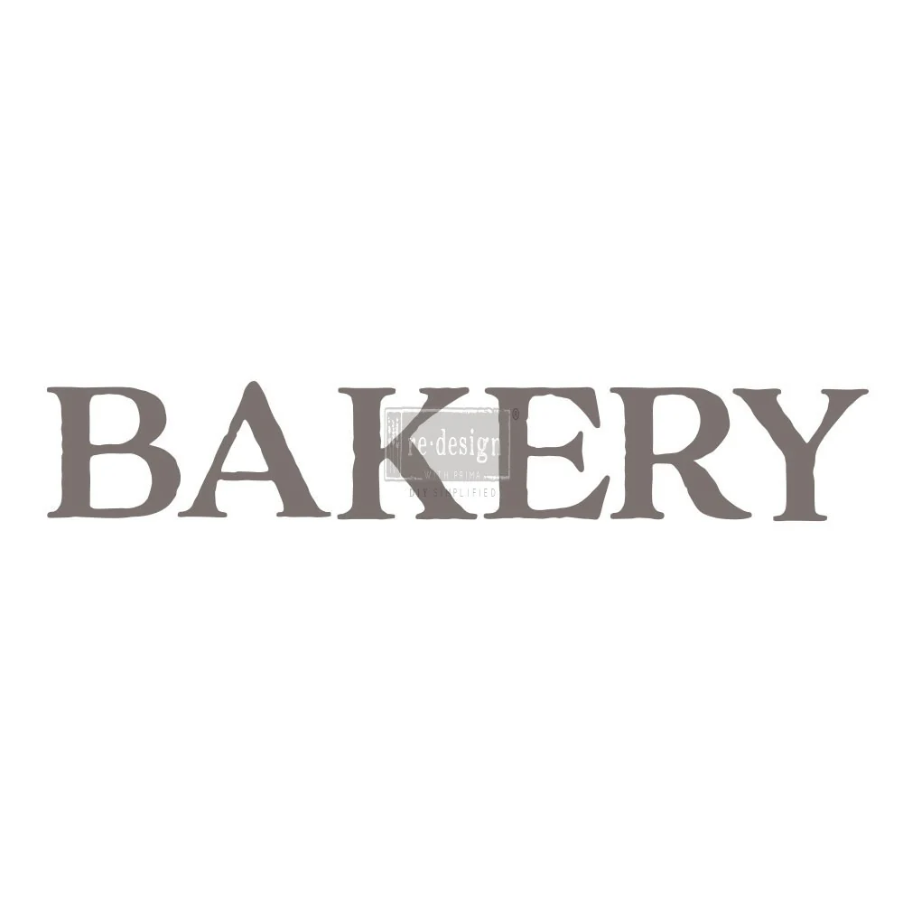 Redesign Decor Transfers "BAKERY" 38x68,5 cm