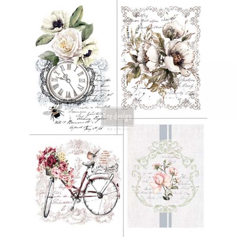 Redesign Decor Transfers “BIKE RIDES” 56 x 76 cm
