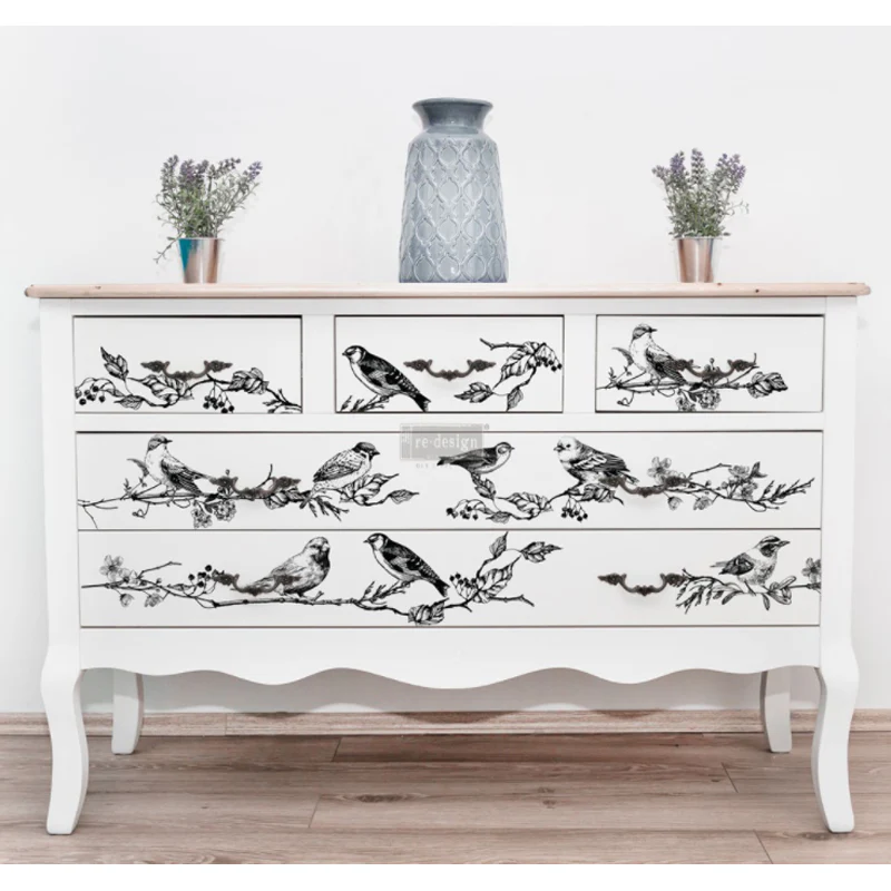 Redesign Decor Transfers “BIRDS &amp; BERRIES” 61 x 87 cm - Image 3