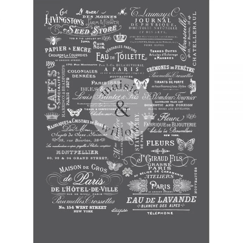 Redesign Decor Transfers “DELIGHTFUL LABELS” 40,6 x 58,5 cm