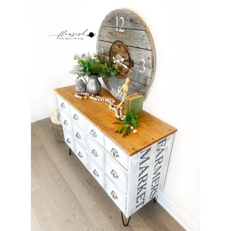 Redesign Decor Transfers " FARMERS MARKET" 31x66 cm - Image 3