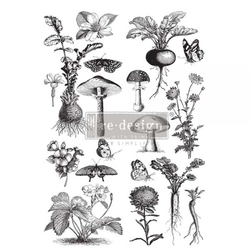 Redesign Decor Transfers “FUNGI FOREST ” 61x89 cm