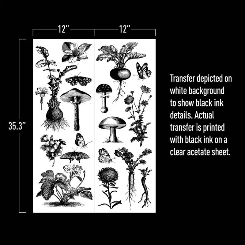 Redesign Decor Transfers “FUNGI FOREST ” 61x89 cm - Image 2