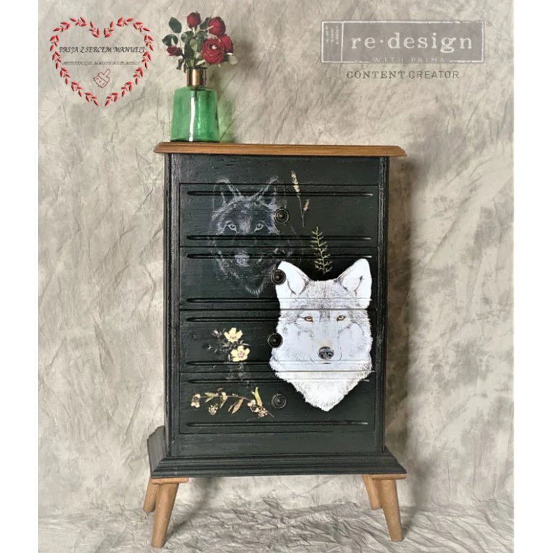 Redesign Decor Transfers "GRAY WOLF" 61 x 89 cm - Image 2