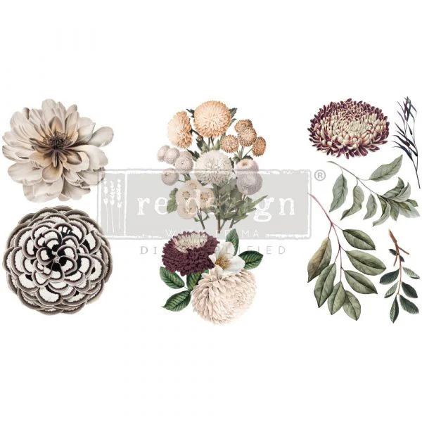 Redesign Decor Transfers "NATURAL FLORA" 15 x 30,5 cm