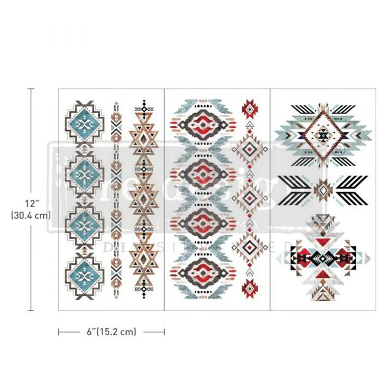 Redesign Decor Transfers “SOMETHING TRIBAL” 21,5x28 cm