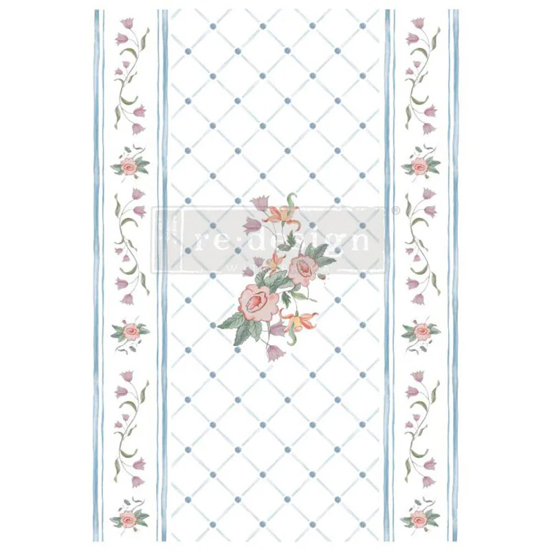 Redesign Decor Transfers  “SWEDISH POSY” 61x89 cm