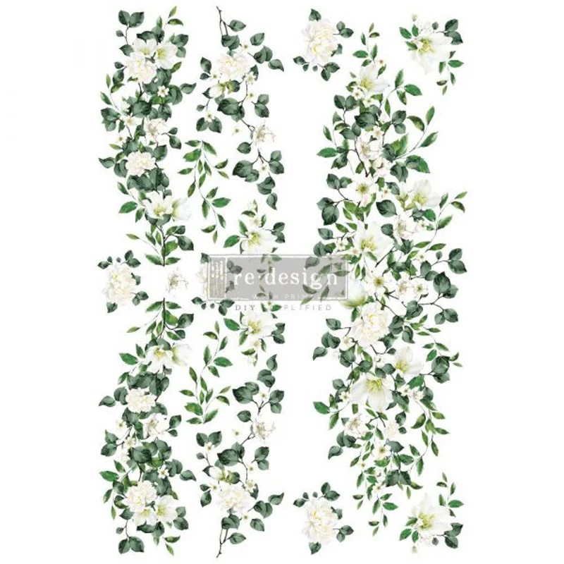 Redesign Decor Transfers "TRELLIS FLOWERS" 61x89 cm
