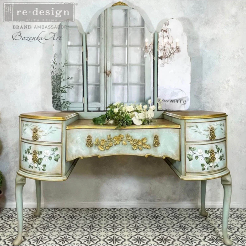 Redesign Decor Transfers "TRELLIS FLOWERS" 61x89 cm - Image 3