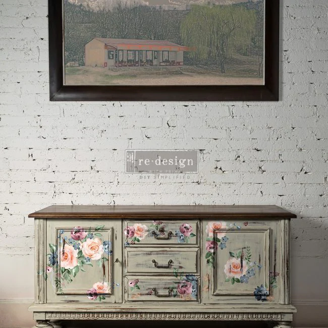 Redesign Decor Transfers "WATERCOLOR BLOOM" 61 x 89 cm - Image 3