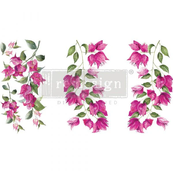 Redesign Decor Transfers "WILD FLOWERS" 15 x 30,5 cm