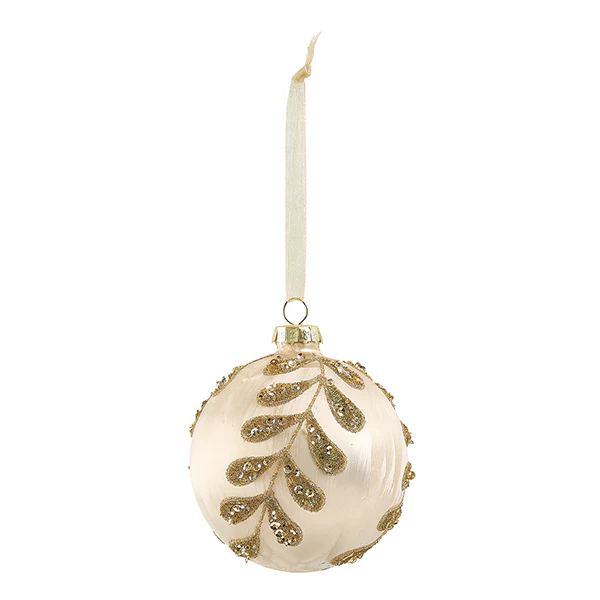 Set di 3 palline di Natale in vetro rosa - Mathilde M. - Image 3