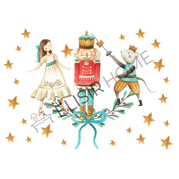 Stampa Trasferibile "NATALE, Natale Stellato" 28x40 cm - Image 2
