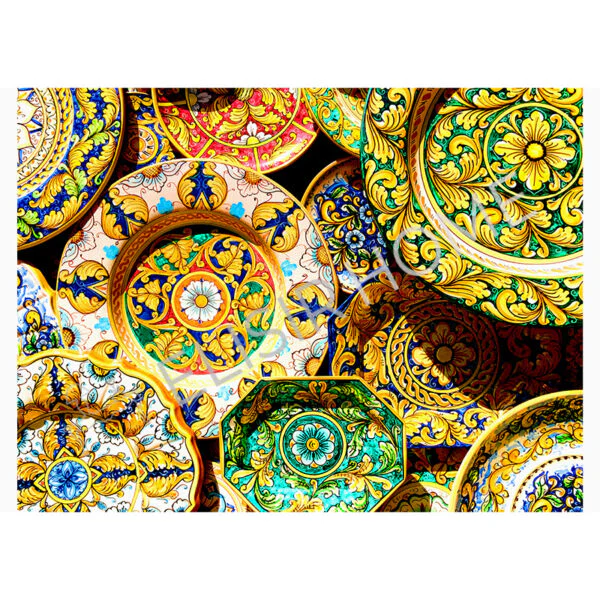 Stampa Trasferibile "SICILY TIME, PLATES" 28x40 cm - Image 2