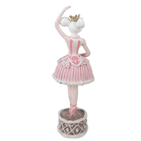Statuina "Topolina in Tutù"- 9x9x27 cm - Image 3