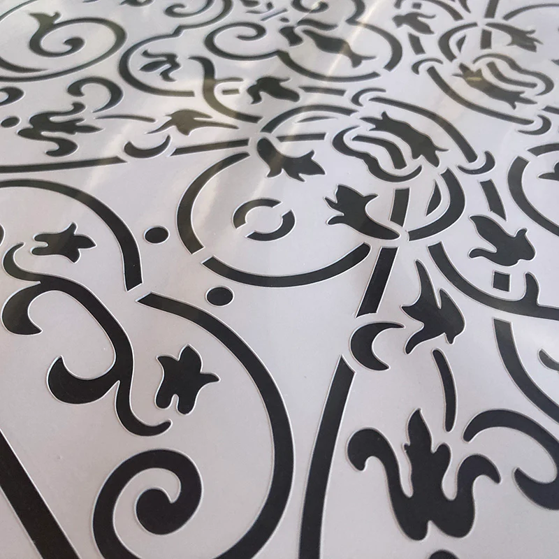Stencil “Château enchanté”, Magic Paint, riutilizzabile, 30×55 cm - Image 4