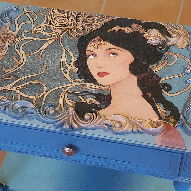 Tavolino "Sfumature di Blu" I Restyling di Elisa - Image 6