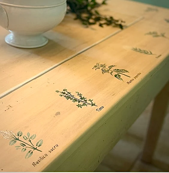 Tavolo “Erbe aromatiche” I Restyling di Elisa - Image 3