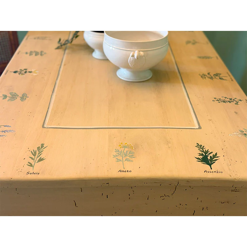 Tavolo “Erbe aromatiche” I Restyling di Elisa - Image 4