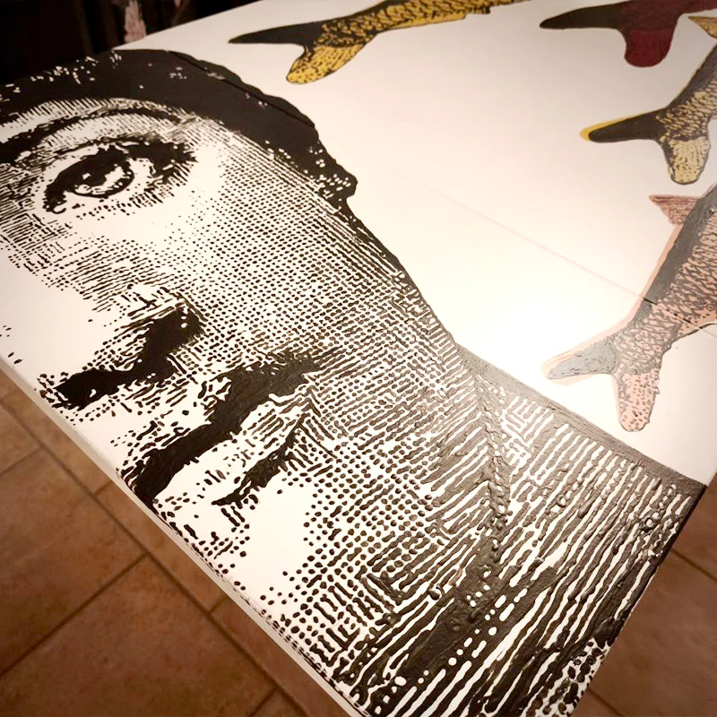 Tavolo “Fornasetti” I Restyling di Elisa creato da Alex di Fritlex - Image 2