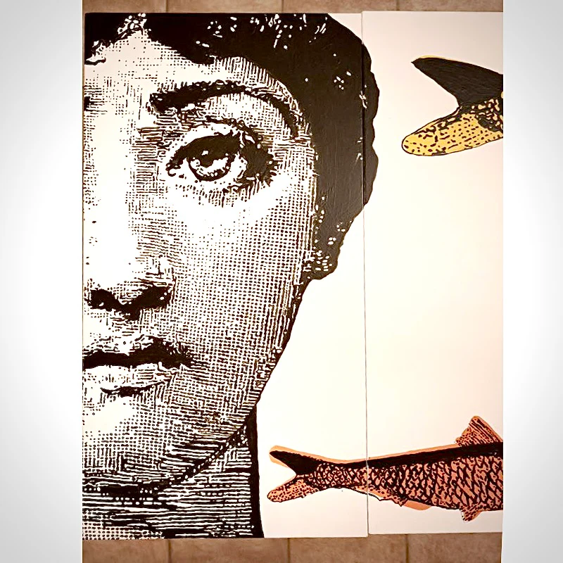 Tavolo “Fornasetti” I Restyling di Elisa creato da Alex di Fritlex - Image 3