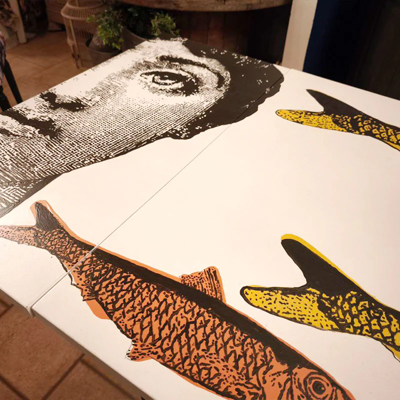 Tavolo “Fornasetti” I Restyling di Elisa creato da Alex di Fritlex - Image 7
