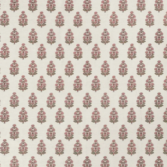 TESSUTO  "Audrey Beige e Rosa" boxwood | THIBAUT