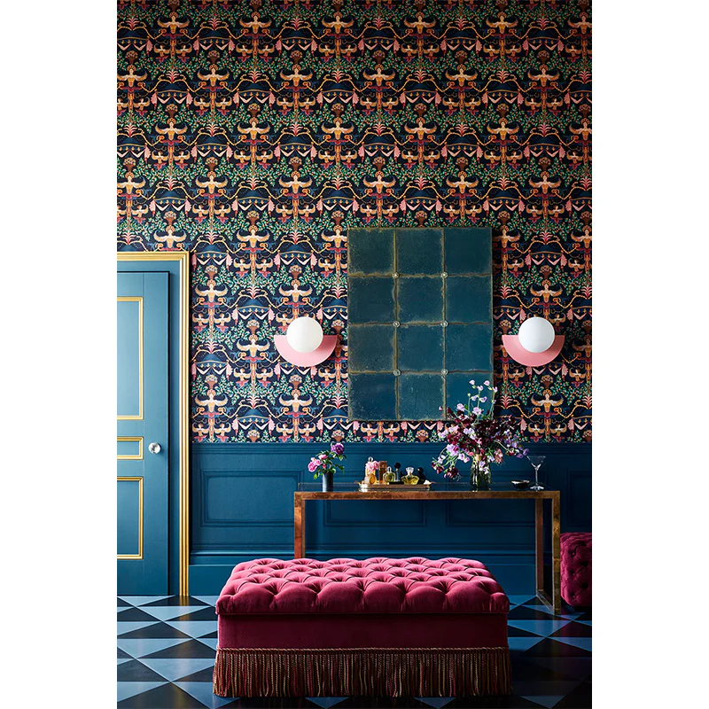 TESSUTO "Colour Box Velvet Magenta" - The Contemporary - Cole & Son - Image 3