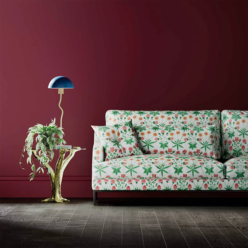 TESSUTO "DAISY STRAWBERRY FIELDS" - Morris & Co. - Sanderson - Image 3