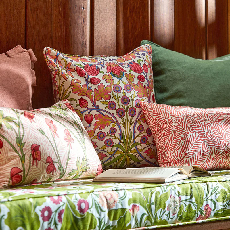 TESSUTO "HYACINTH COSMO PINK" - Morris & Co. - Sanderson - Image 2