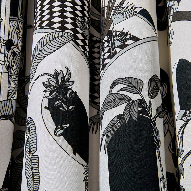 TESSUTO "Miami Cotton Black & White" - The Contemporary - Cole & Son - Image 2