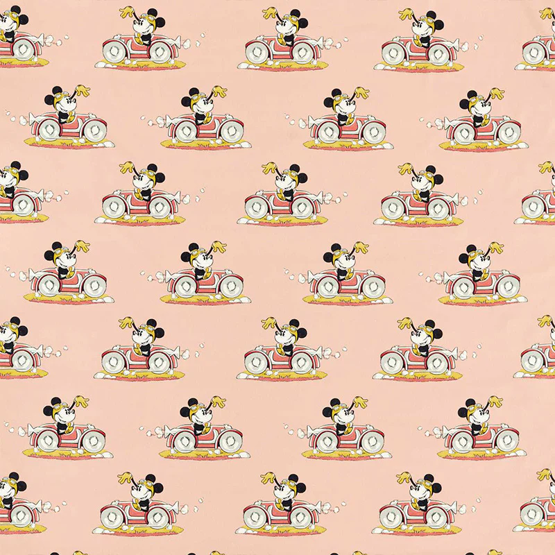 TESSUTO "MINNIE ON THE MOVE CANDY FLOSS" - Disney x HOME - Sanderson