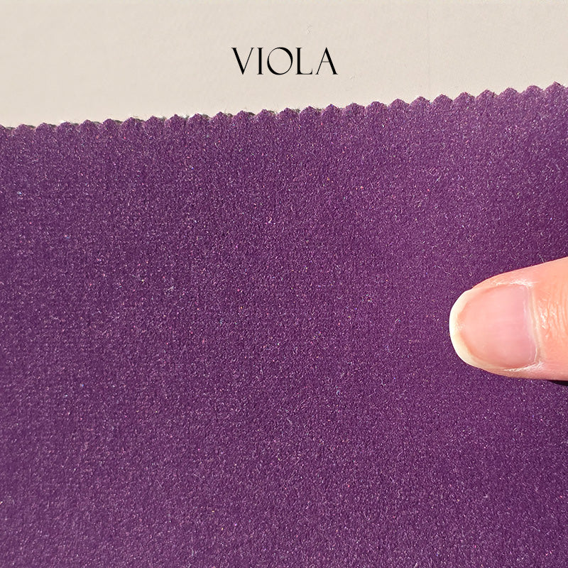 Tessuto Velluto "Toni Rosa & Viola" Idrorepellente - Ignifugo Certificato - Image 23