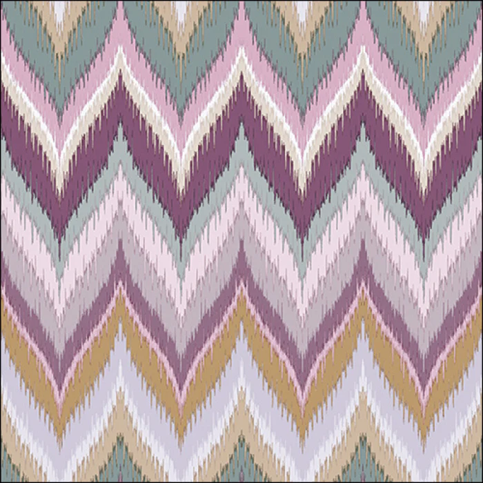 Tovaglioli in carta "Zig-zag rose" - pacco da 20